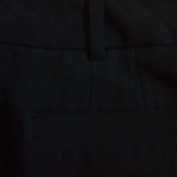 Black Pin Stripe Trousers - Picture 2 of 4